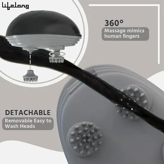 Rechargeable Waterproof Scalp Massager™ – Relax, Refresh & Rejuvenate - Image 4