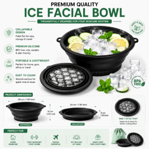 IceDip™ Facial Ice Bath Bowl | Reduce Puffiness & Refresh Your Skin in Minutes